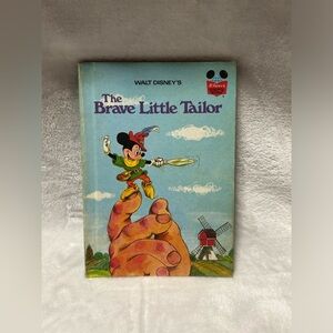 Vintage The Brave Little Tailor Walt Disney Hardcover Book